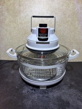 Tostador de Convección Decosonic Vintage Turbo Horno Vidrio Modelo 209 Probado