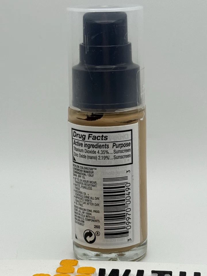 Revlon Colorstay SPF20 260 Light Honey - NEW SEALED - Image 2 of 2