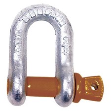 Martyr 10319068 3/4" Galvanized Steel Screw Pin Anchor D-Shackle