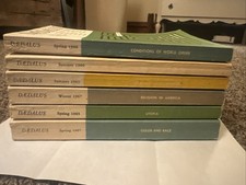 Lot of 6 Daedalus Journals 1961-1964 Summer, ...