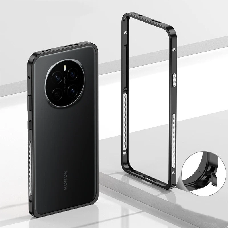 Funda con marco de metal de aluminio para Huawei Honor X70 X60 GT Magic 7 8 Pro 14 Ultra Foto 3 de 4