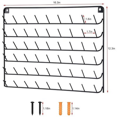 Spulenhalter für Stickgarn mit Wandmontage