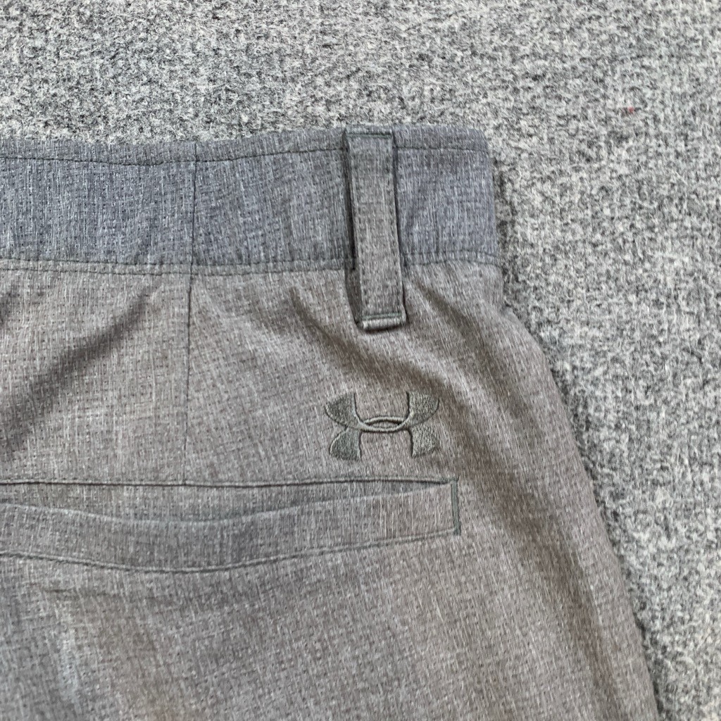 Under Armour Shorts Mens 32 Grey Match Play Vented HeatGear Performance Golf thumbnail 10