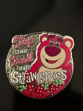 Disney Toy Story Lotso Scratch & Sniff Pin 2020 LE Strawberry Scent Pin