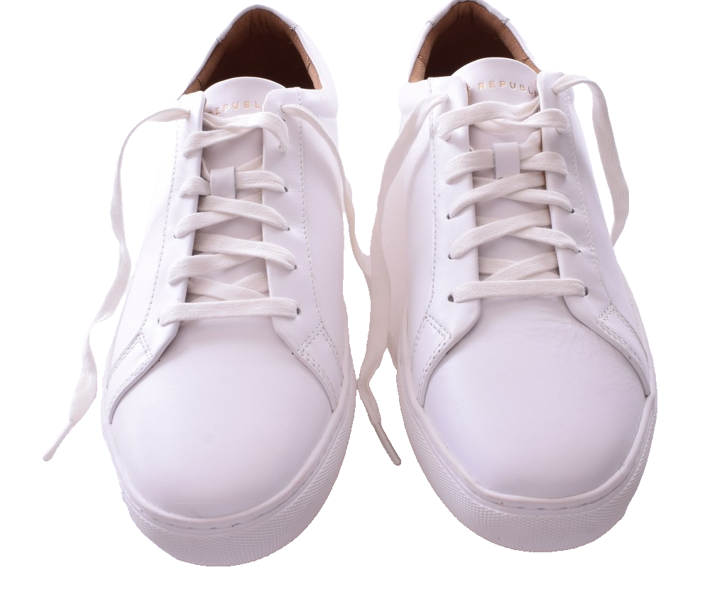Mark McNairy New Amsterdam white leather Loafers Slip on Shoe Men\'s Size 8.5 US Boardwalk White Leather Horse-Bit Sneakers main image 3