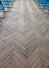 Reclaimed 105 year old Solid Oak Parquet Flooring Sold per 1m² - MULTIPLE SIZES