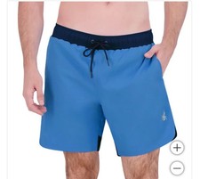 SPYDER Men Swim Shorts Trunks Swimsuit Shorts Lining 7.5" Inseam Size XL 30 UPF