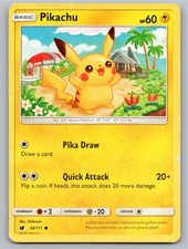2017 POKEMON CRIMSON INVASION PIKACHU 30/111 C NM A105418 FREE S&H on eBay