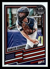 2026 Panini PrizmStars & Stripes USA Baseball - #65  Hunter Sundby