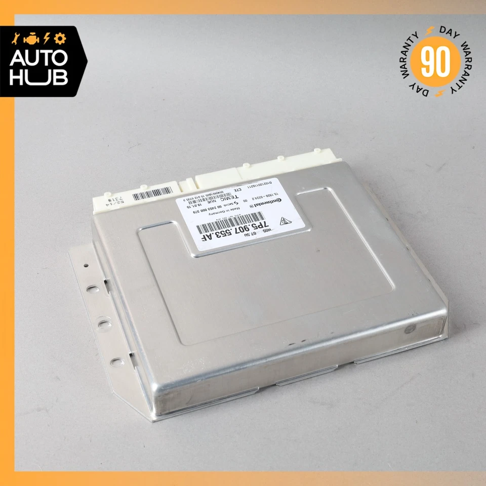 15-18 Porsche Cayenne 958 E-Hybrid Air Suspension Airmatic Control Module OEM - Image 3 of 4