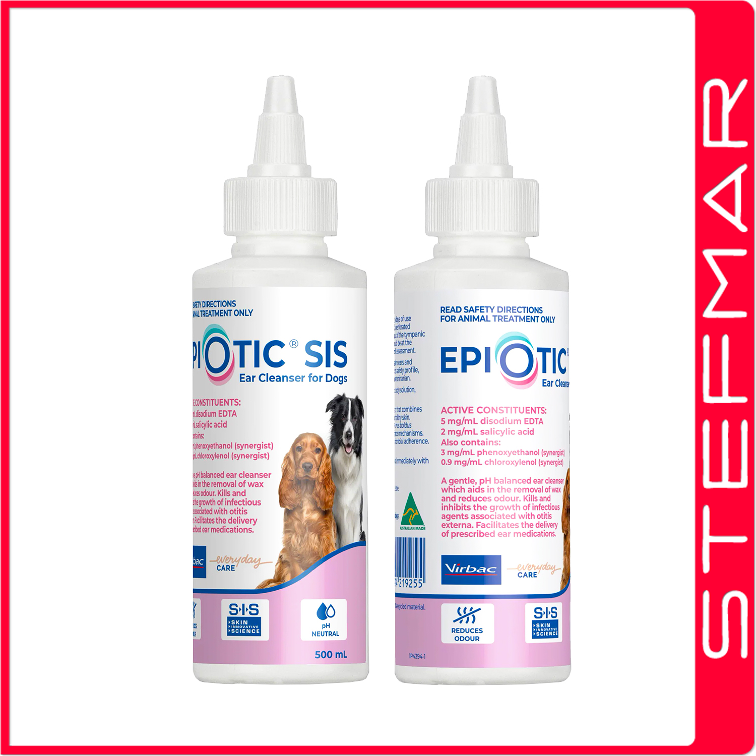 Virbac EpiOtic EpiOtic SIS Ear Cleanser for Dogs 500ml eBay