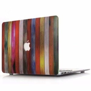 Rainbow Wood Matte Hard Case Shell for Apple MacBook Air Pro 13/'/' 13.3/" Retina