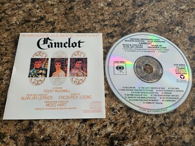 exc! CAMELOT OST JULIE ANDREWS RICHARD BURTON CANADA CRC PRESS 17 SONGS