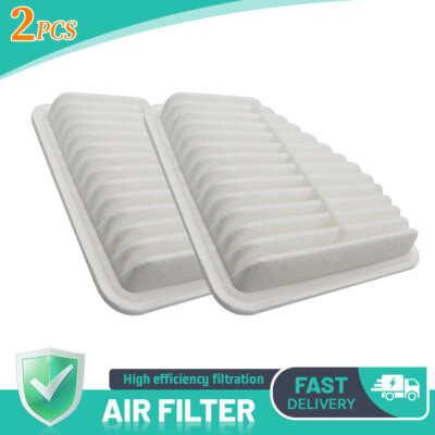 2pcs Engine Air Filters Kit For Toyota Camry Corolla Matrix RAV4 ES350 2009-2011
