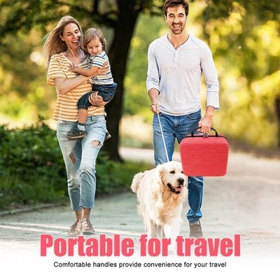 Portable Hard EVA Case for Record Player Shockproof Protective Case