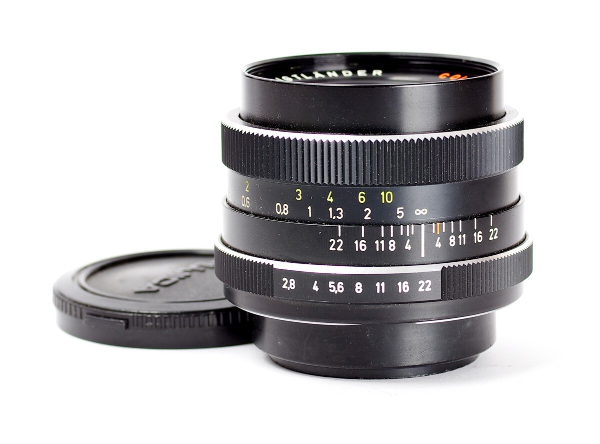 【美品】Voigtländer COLOR-SKOPAREX 2.8/35mm Voigtlander Color Skoparex 2.8/35mm f/2.8 35mm Genuine Mount
