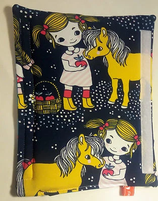 FINN&FINCHEN Gurtpolster Sicherheits-Gurtpolster Girl & Pony Polsterschoner Gurtschoner f&f