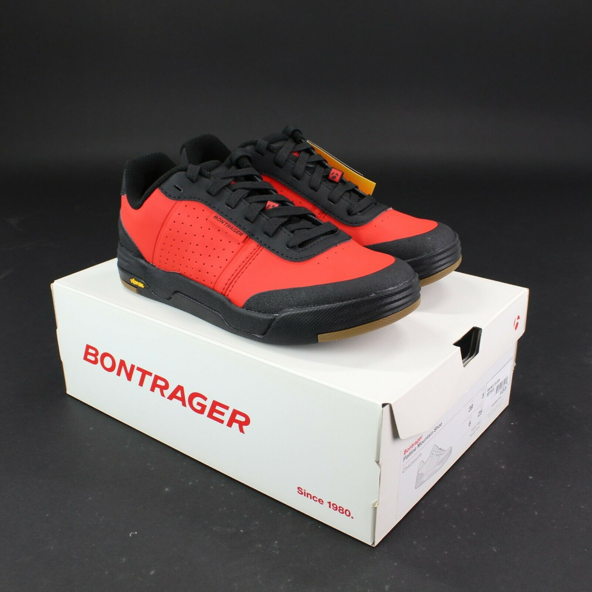 Trek Bontrager Vibram Flatline Men's Mountain Shoes Viper Red Size