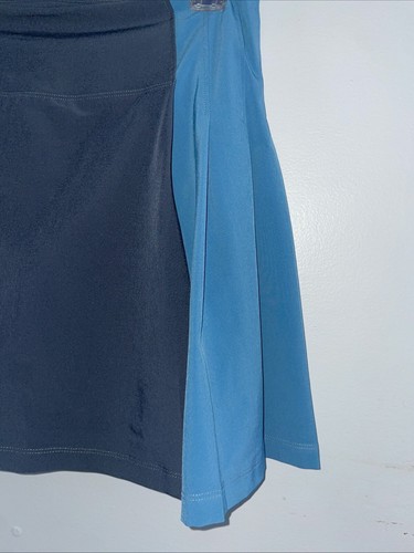 Athleta Fairway Pleated Skort Size XS Blue Gray Tennis Pickleball Golf - Foto 3 di 6
