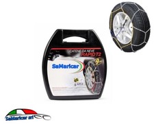 CATENE DA NEVE - RAPID T2 - MISURA 50 - MAGLIE DA 9MM - MONTAGGIO FACILE - TUV G