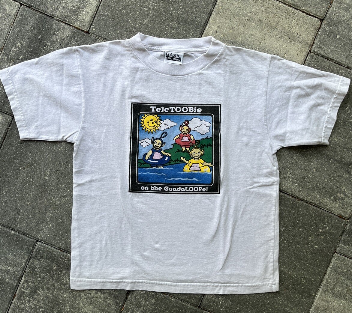Vintage Teletubbies Shirt TeleTOOBies On The GuadaLOOPe RARE