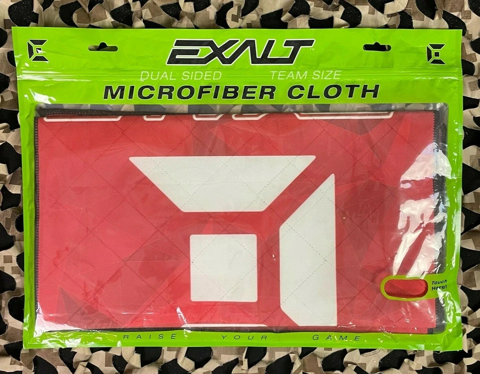 NEW Exalt Microfiber Team Goggle Cloth - Crystal Red - Image 3 of 4