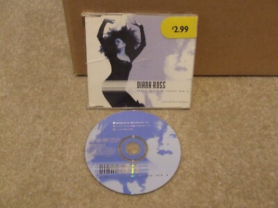 CD SINGLE DIANA ROSS NOT OVER YOU YET CD2 PIC CD 3 TRACK  CDEMS553 1999
