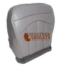 2000 Ford F150 Lariat - Passenger Bottom Replacement Leather Seat Cover Gray 2000 Ford F150 Lariat - Passenger Bottom Replacement Leather Seat Cover Gray