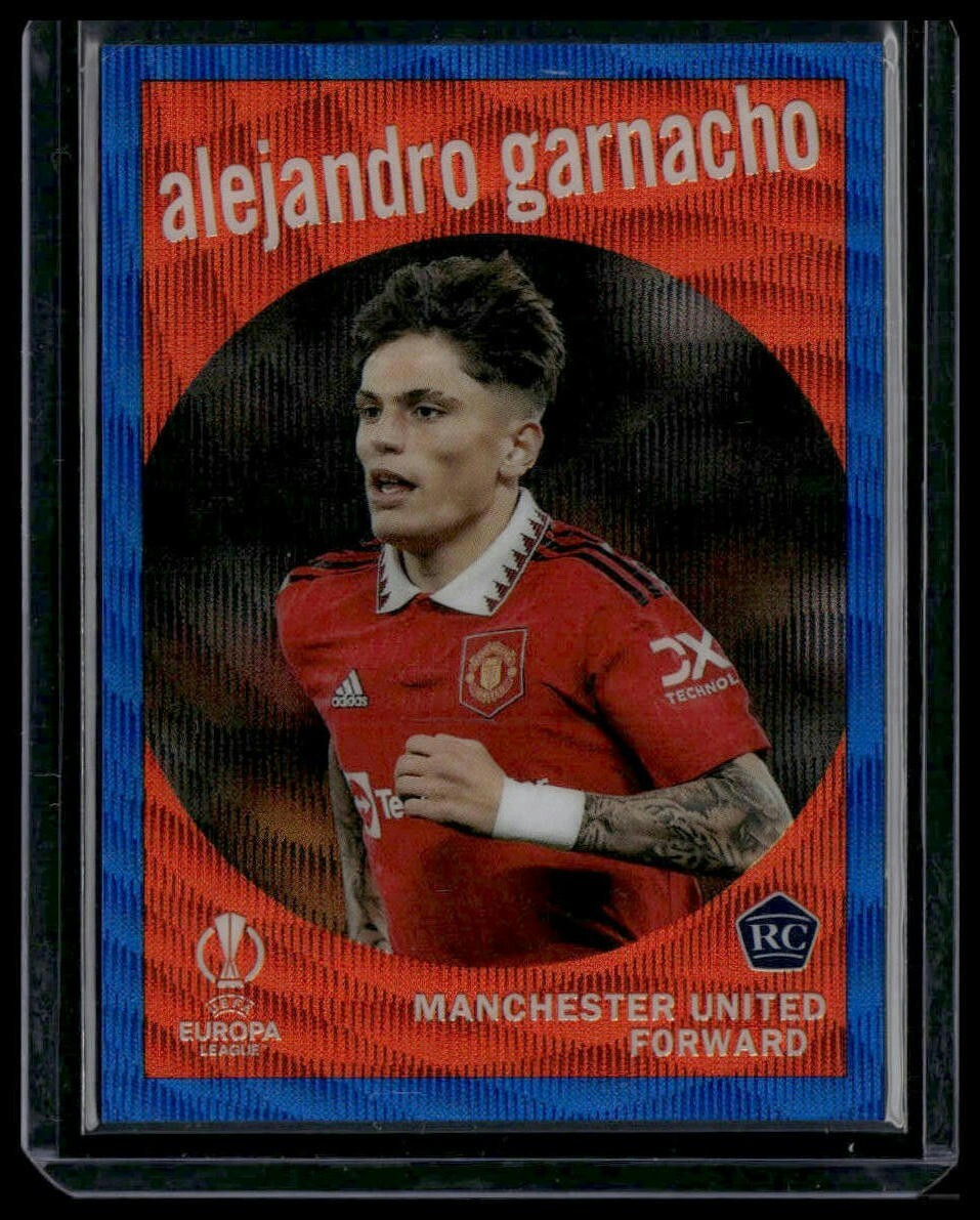 その他 TOPPS CHROME GARNACHO RC REFRACTOR PSA10 ALEJANDRO GARNACHO 2022-23 TOPPS CHROME UEFA CLUB