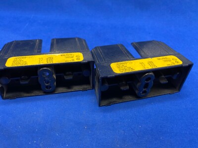 Buss fuse holder single fuse qty 2 bulk lot,  J60060-1C, 60amp/600volt