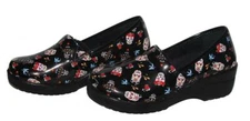 Easy Street Sugar Festive Mariachi Skulls Slip-Resistant Comfort Clog Wm's NWT