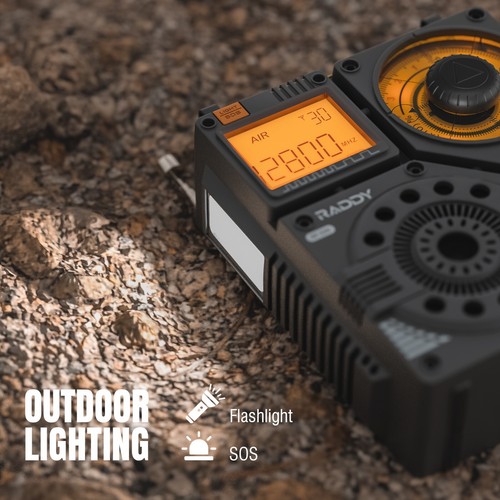 Raddy RF320 APP Control Shortwave Radio AIR/FM/AM/VHF/SW/WB Receiver Bluetooth - Picture 4 of 8