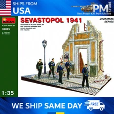 Miniart 36005 Sevastopol 1941 w/ Soviet Naval Troops Figures Set 5 Figures 1/35