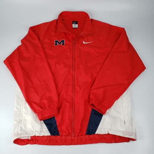 Vintage Nike Ole Miss Medium Full Zip 