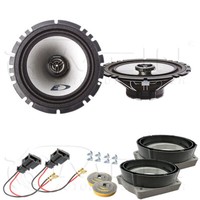 Alpine Lautsprecher FüR Audi A2 1999-2005 Front TüR Vorn 2-Wege Koax 220W #B7KT