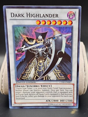 yugioh dark highlander deck Yugioh Dark Highlander YF01-EN001 Ultra Rare Promo NM