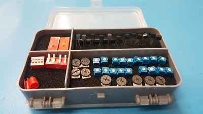 KIT Trimmer (TOCOS), Dip Switch (Grayhill), Relay (NEC), Transistor, ALL ONE KIT