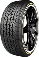 2 Vogue Custom Built Radial Viii Red Stripe - 23555r17 Tires Used