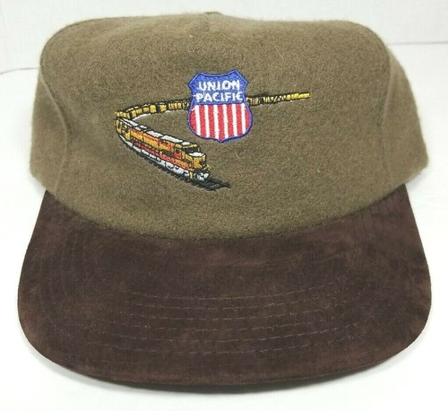 Vintage Union Pacific Railroad Brown 