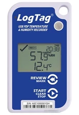 LogTag UHADO-16 Multi-Use USB/PDF Temperature & Humidity Data Logger w/ Display