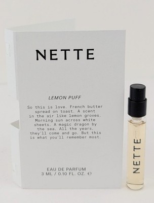 Nette Lemon Puff Eau De Parfum 3ml/0.1fl.oz. Sample Spray