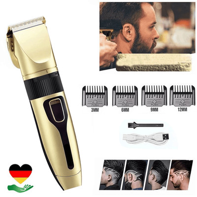 Haarschneidemaschine Profi Haarschneider Bart Trimmer Rasierer Clipper Akku DHL