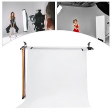 Photography 4 Roller Backdrop Wall Mount Manual Background Roller Support System