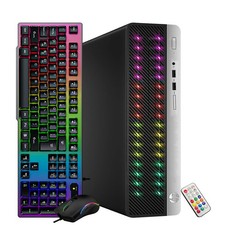 HP ProDesk 400 G5 SFF High Performance RGB Desktop i3-8100 16GB RAM 512GB SSD