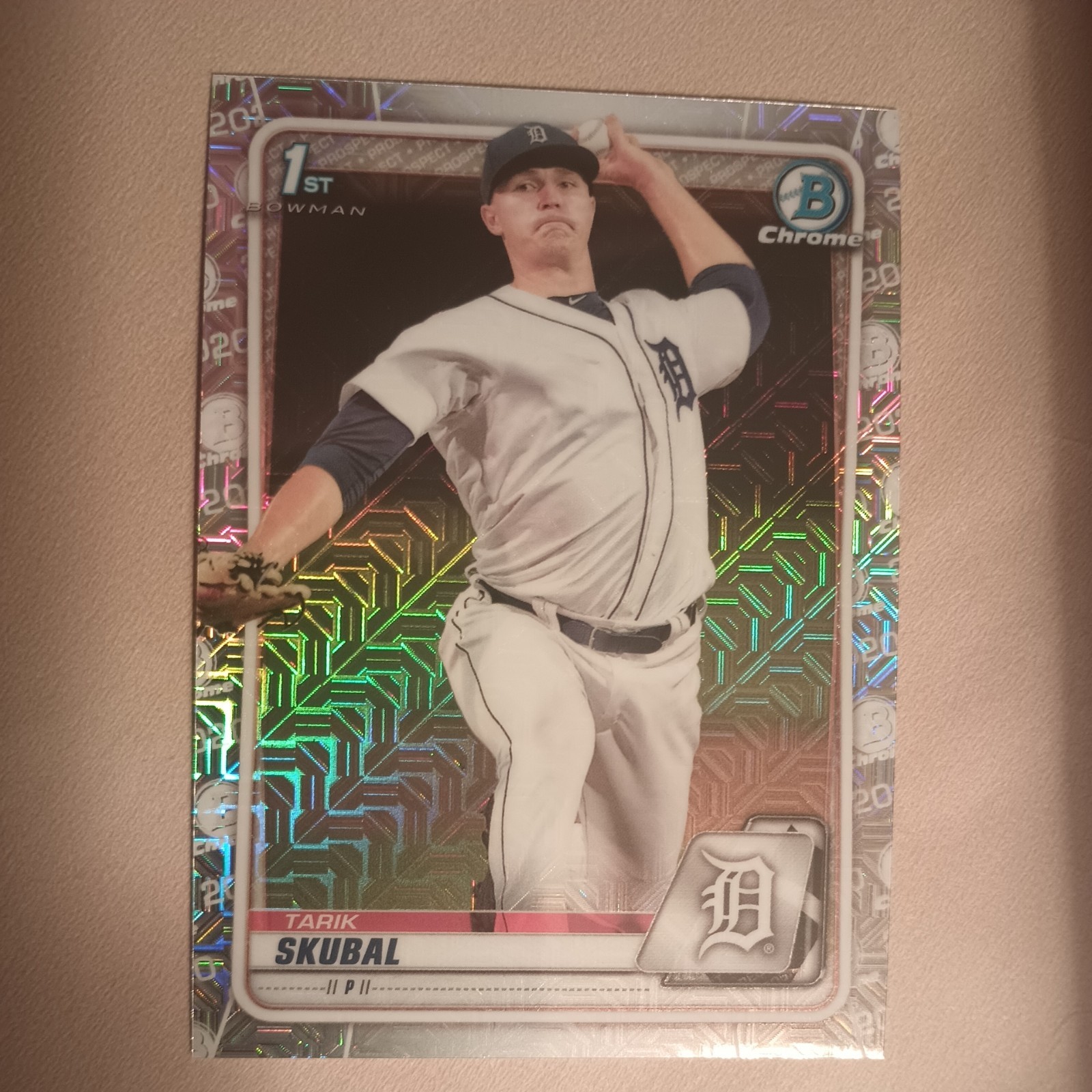 2020 Bowman Chrome Mega Box #BCP-108 Tarik Skubal 1st Bowman Mojo Refractor