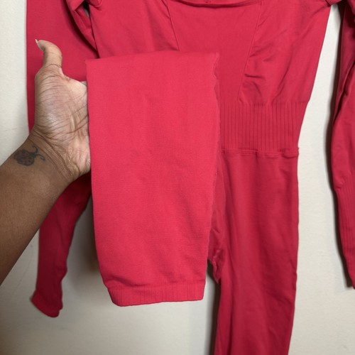 Mono Free People Movement Rojo Good Karma Manga Larga Talla M/L - Imagen 9 de 14