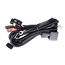 Universal Relay Wiring Harness Conversion Kit Replacement for H1 H3 H4 H7 H8