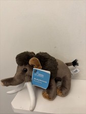National History Museum Woolly Mammoth 20cm Soft Toy Plush & Tags Wild Republic