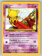 Abra 49/82 Team Rocket Unlimited NM