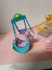 Vintage 80s Cabbage Patch Kid Mini Doll Stroller Swing Crib Nursery BIG Lot — photo 5